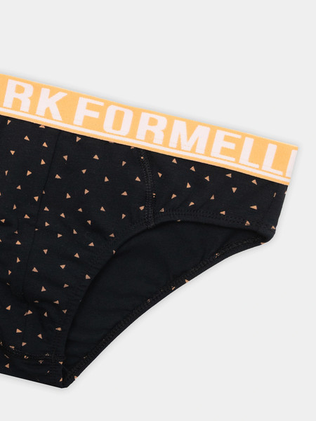 Изображение товара Трусы детские Mark Formelle 413356 (р.104/110-56-51, треугольники на черном)