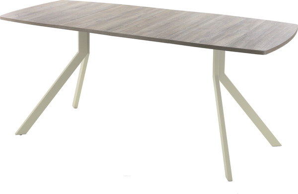 Изображение товара Обеденный стол AMC Elite Е18(1100) D6 (бежевый/дуб уайт-ривер песочно-бежевый)