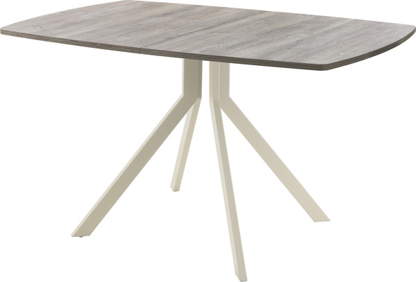 Изображение товара Обеденный стол AMC Elite Е18(1100) D6 (бежевый/дуб уайт-ривер песочно-бежевый)