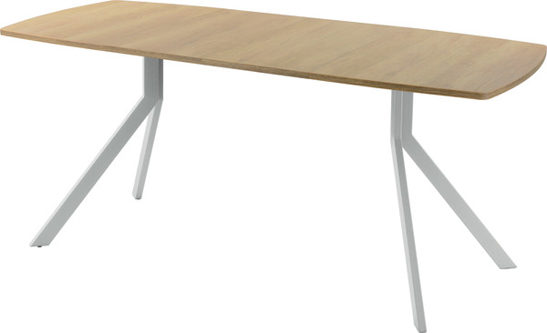 Изображение товара Обеденный стол AMC Elite Е18(1100) D6 (серебро/дуб небраска натур)