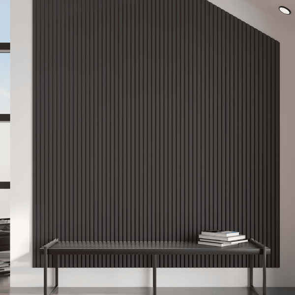 Изображение товара Реечная панель STELLA Comfort De Luxe Black Lead (2780х600х9)