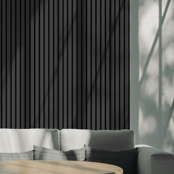 Изображение товара Реечная панель STELLA Comfort De Luxe Black Lead (2780х600х9)