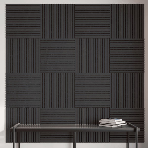 Изображение товара Реечная панель STELLA Comfort De Luxe Black Lead (600х600х9)