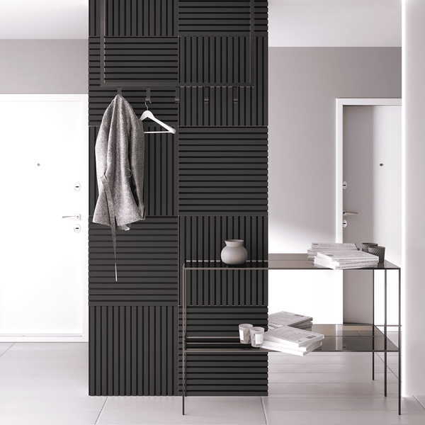 Изображение товара Реечная панель STELLA Comfort De Luxe Black Lead (600х600х9)