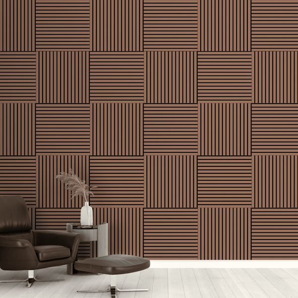 Изображение товара Реечная панель STELLA Comfort De Luxe Terracotta (600х600х9)