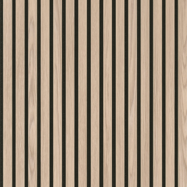 Изображение товара Реечная панель STELLA Comfort Light Дуб Снежный МДФ (2780х600х9)