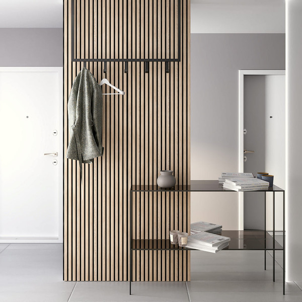 Изображение товара Реечная панель STELLA Comfort Light Дуб Снежный МДФ (2780х600х9)