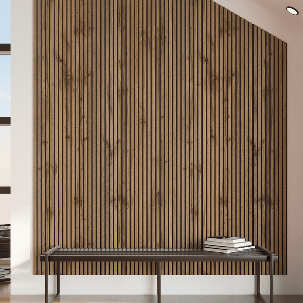 Изображение товара Реечная панель STELLA Comfort Light Пекан МДФ (2780х600х9)