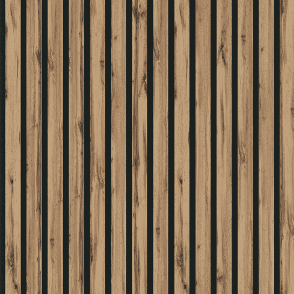 Изображение товара Реечная панель STELLA Comfort Light Пекан МДФ (600х600х9)