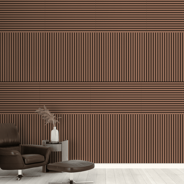 Изображение товара Реечная панель STELLA Trend De Luxe Terracotta (900х600х21)