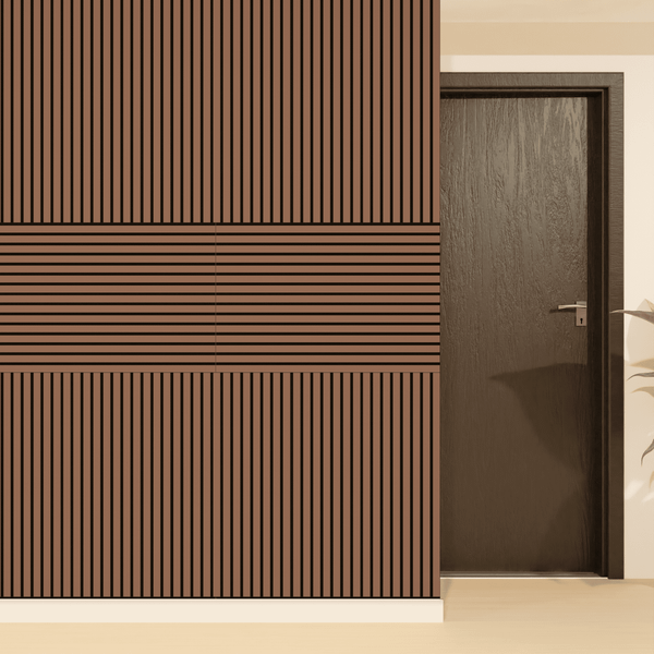 Изображение товара Реечная панель STELLA Trend De Luxe Terracotta (900х600х21)