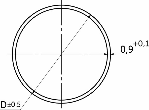 Изображение товара Штанга мебельная AKS d25 L-3000 (хром)