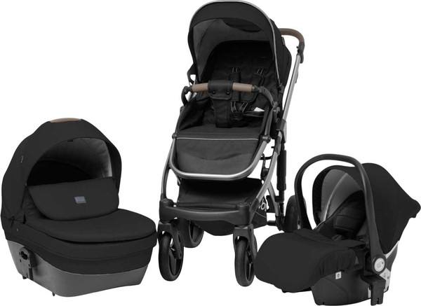 Изображение товара Детская универсальная коляска Bubago Rosano 3в1 / BG 164-4 (черный)