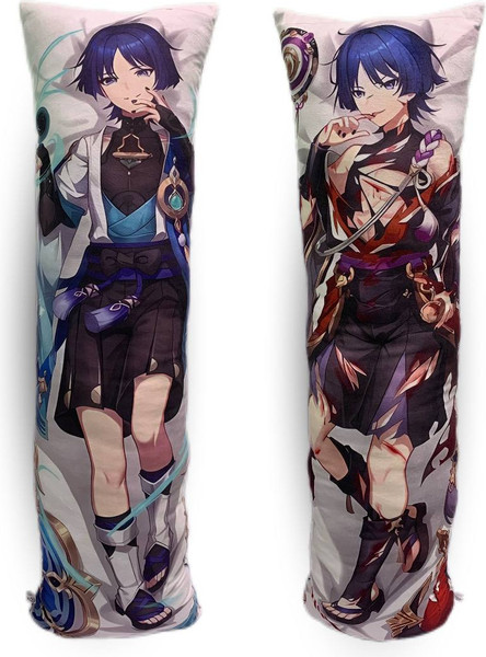 Изображение товара Подушка-игрушка Malvina Дакимакура Скарамучча / 30.213.4