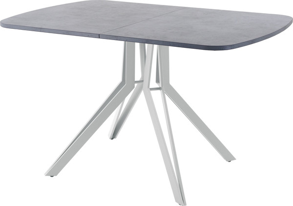 Изображение товара Обеденный стол AMC Elite Е21(1100) D2 (серебро/бетон чикаго светло-серый)