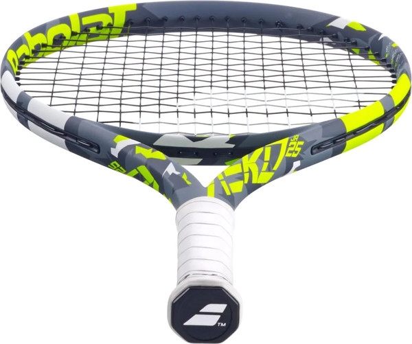 Изображение товара Теннисная ракетка Babolat Pure Aero Junior 25 2023 / TSRD00158109 (серый/желтый/белый, ручка 000)