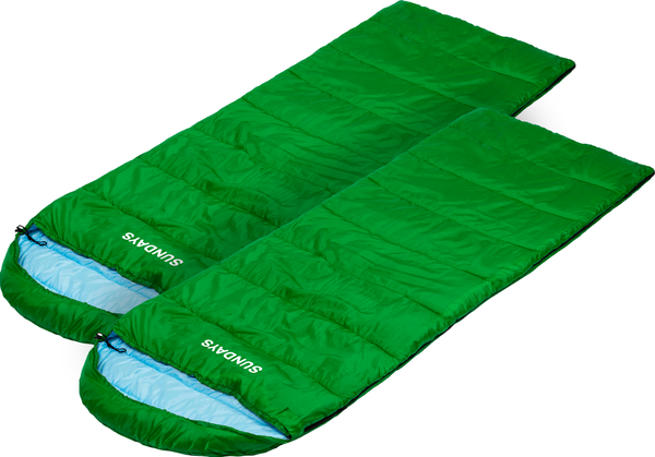 Изображение товара Спальный мешок Sundays ZC-SB010 (2шт, зеленый)