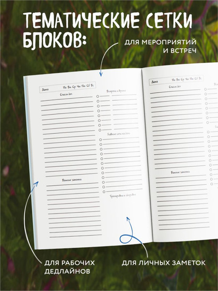 Изображение товара Ежедневник Эксмо Синие коты. Рыбное место. Недатированный (9785042212888)