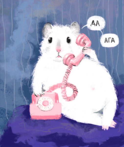 Изображение товара Тетрадь Listoff Hamster / ТК805492 (80л)