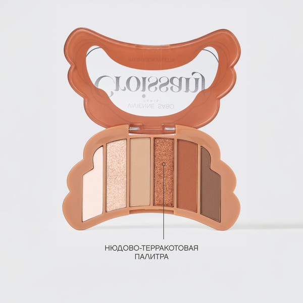 Изображение товара Палетка теней для век Vivienne Sabo Croissant тон 02 (4г)