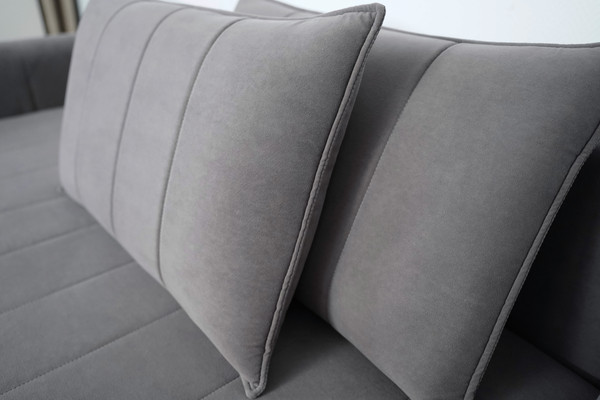 Изображение товара Диван ДСВ Венера 1.6 (графит софт)