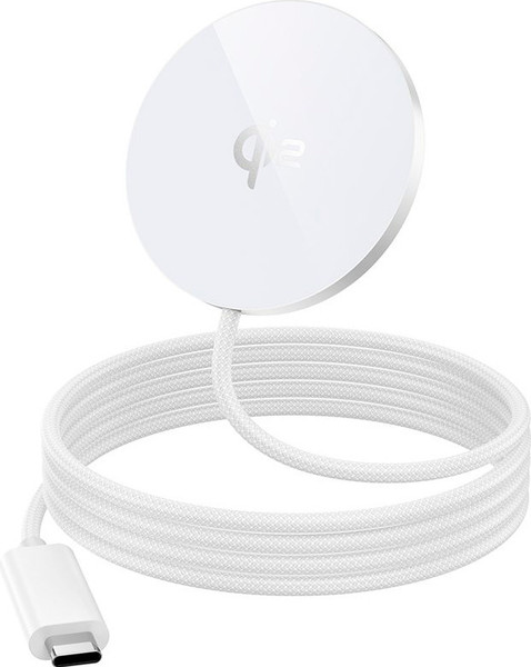 Изображение товара Зарядное устройство беспроводное Hoco CW63 Fast Qi2 (белый)