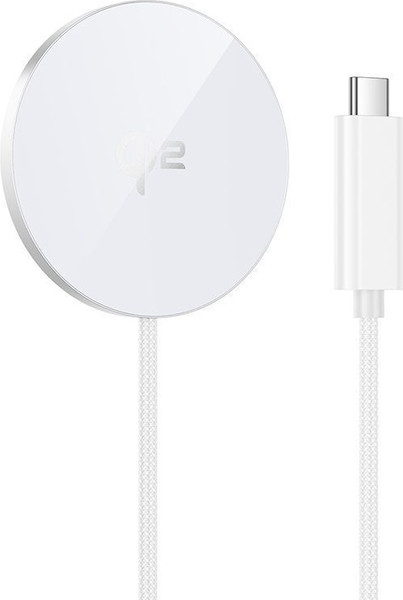 Изображение товара Зарядное устройство беспроводное Hoco CW63 Fast Qi2 (белый)