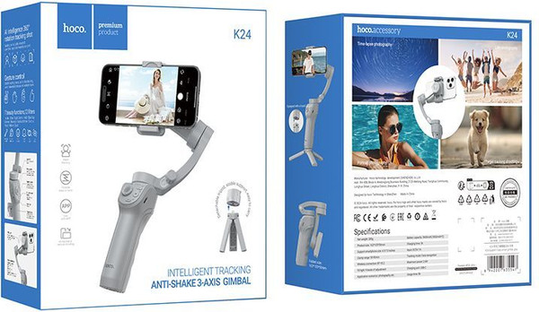 Изображение товара Монопод для селфи Hoco K24 (серый)