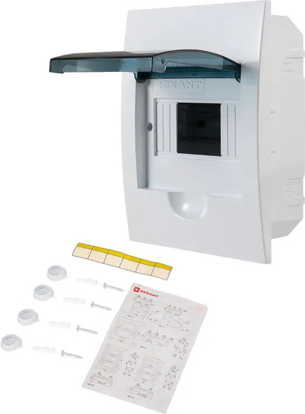 Изображение товара Бокс пластиковый Rexant ЩРВ-П-6 IP41 / 11-0206