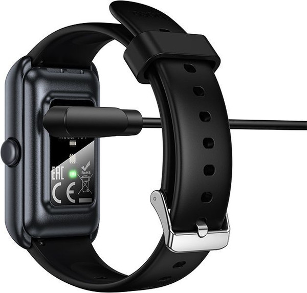 Изображение товара Зарядный кабель Hoco Y34 для смарт-часов  (черный)