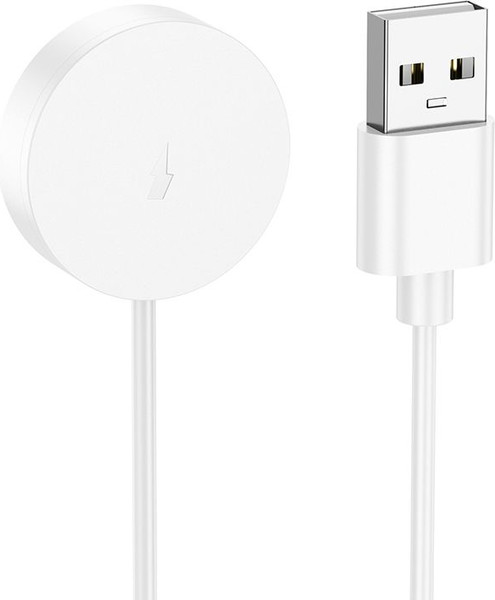 Изображение товара Зарядный кабель Borofone BD14 Ultra для смарт-часов (белый)