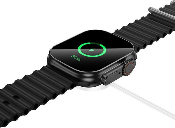 Изображение товара Зарядный кабель Borofone BD14 Ultra для смарт-часов (белый)