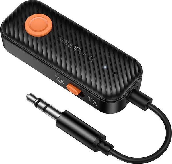 Изображение товара Bluetooth адаптер для автомобиля Borofone BC62 AUX (черный)