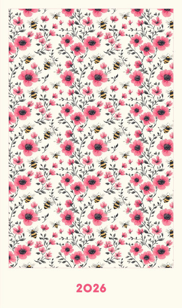 Изображение товара Ежедневник Эксмо Мини. Пчелы в кустах / 9785042226953 (80л)