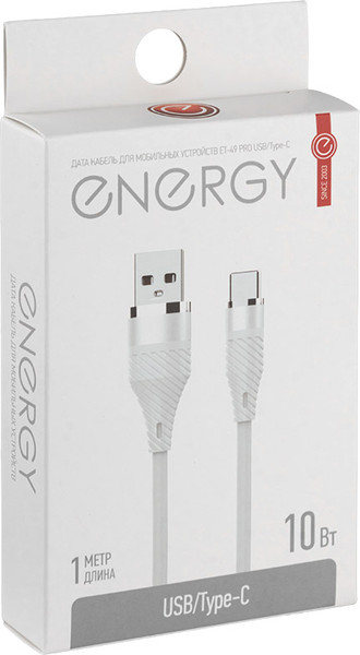 Изображение товара Кабель Energy ET-49 PRO USB/Type-C / 110025 (1м)