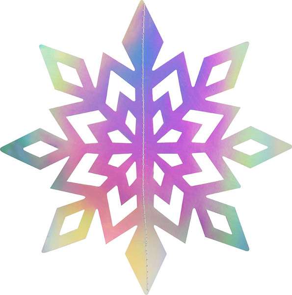 Изображение товара Елочная игрушка Волшебная страна Снежинка / 109921 (18шт)