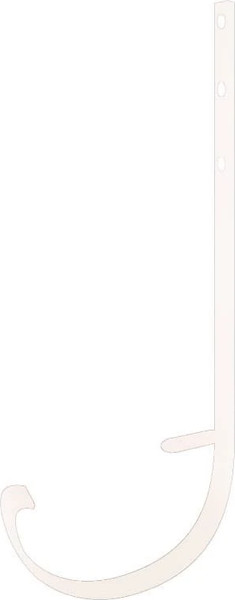 Изображение товара Кронштейн желоба Скайпрофиль Металлический 120х63 (RAL 9003)