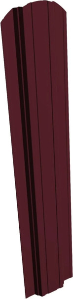 Изображение товара Штакетник металлический Скайпрофиль П-образный 111 Престиж Пэ-RAL3005 (1.2м)