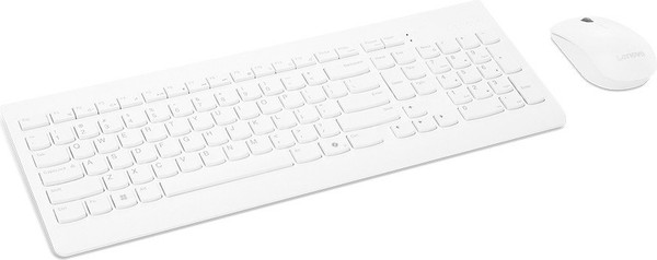 Изображение товара Комплект клавиатура и мышь Lenovo 510 Wireless Combo GX31F38001 (белый)