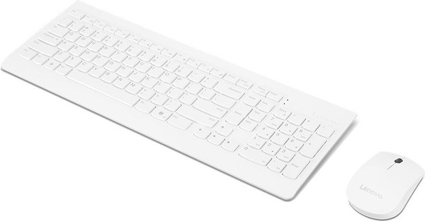 Изображение товара Комплект клавиатура и мышь Lenovo 510 Wireless Combo GX31F38001 (белый)