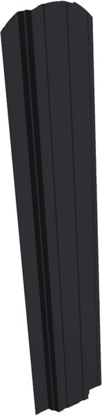 Изображение товара Штакетник металлический Скайпрофиль П-образный 111 Престиж Пэ-RAL7024/7024 (1.2м)