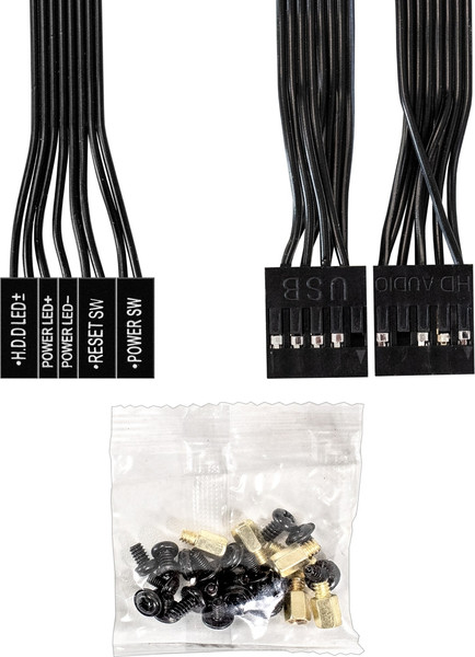 Изображение товара Корпус для компьютера ExeGate BAA-408 / EX298151RUS (черный, без БП)