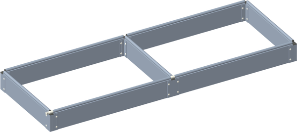 Изображение товара Грядка модульная Гаспадыня 300x100x12.5 / GBG300