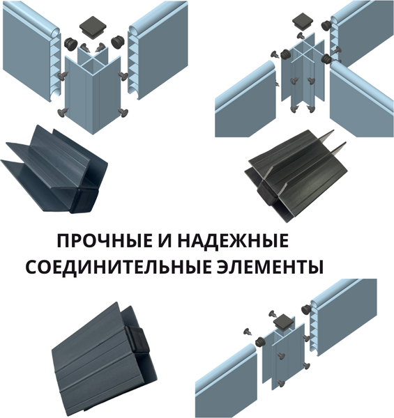 Изображение товара Грядка модульная Гаспадыня 300x100x12.5 / GBG300