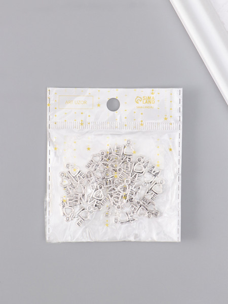 Изображение товара Набор подвесок декоративных Арт Узор Love с сердечком / 10880435