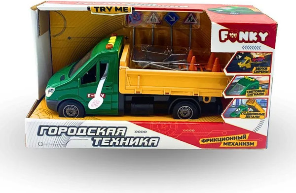 Изображение товара Самосвал игрушечный Funky Toys Городская техника / FT0625842
