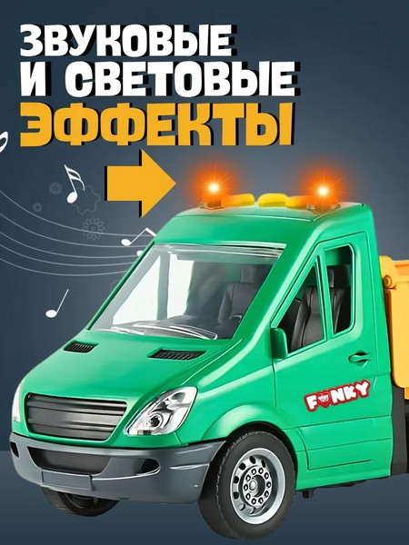 Изображение товара Самосвал игрушечный Funky Toys Городская техника / FT0625842