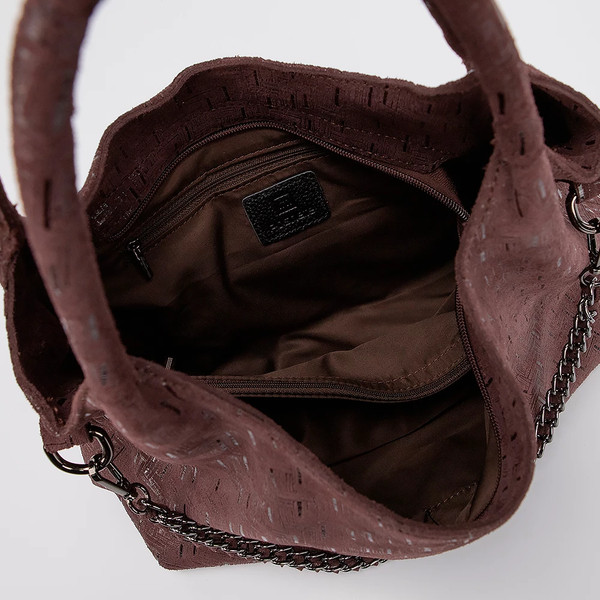 Изображение товара Сумка Poshete 857-6602-W018-DBW (темно-коричневый)