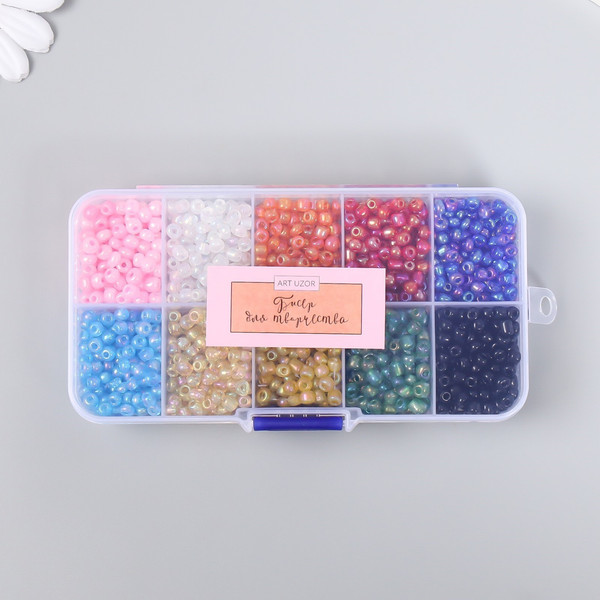 Изображение товара Набор бисера Арт Узор Разноцветный / 9359048