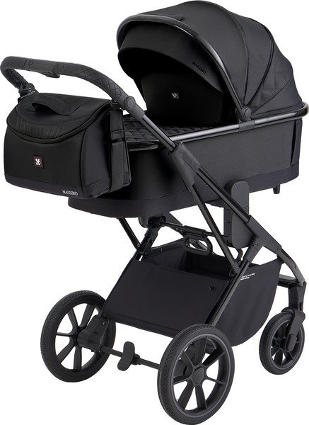 Изображение товара Детская универсальная коляска Sweet Baby Massimo 2в1 (черный)